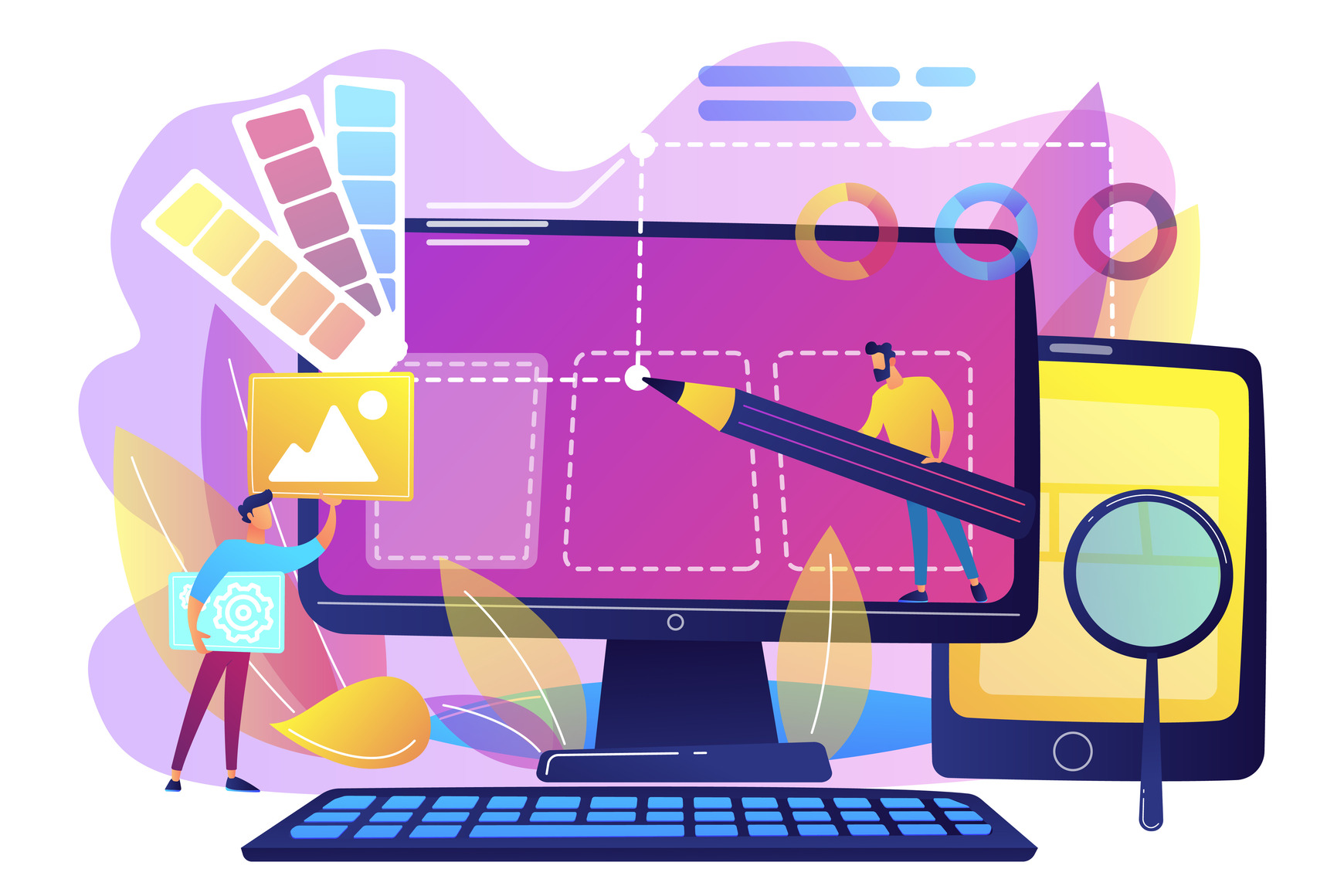Web design graphic