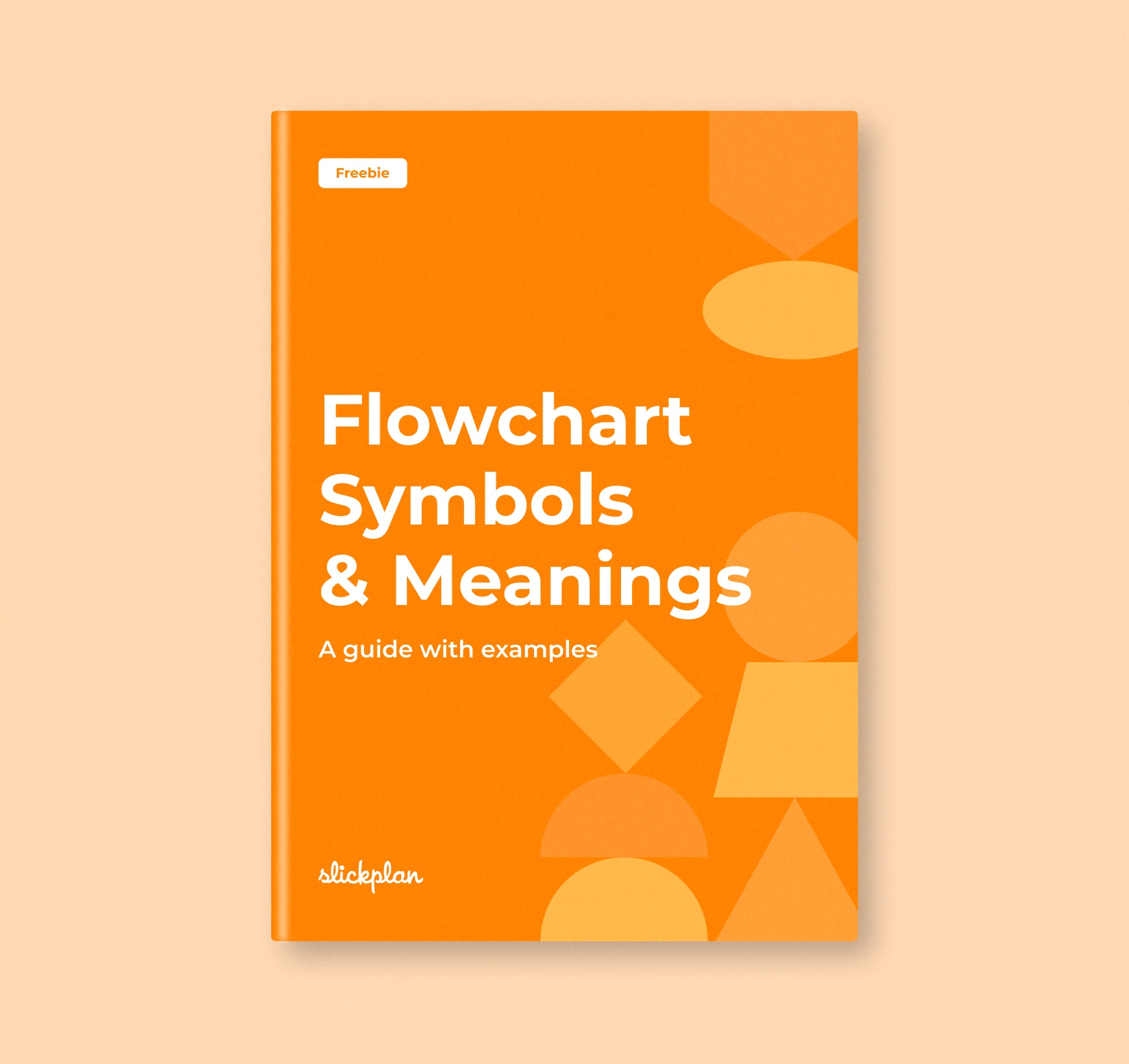 Cover of Slickplan’s flowchart symbols and meanings PDF