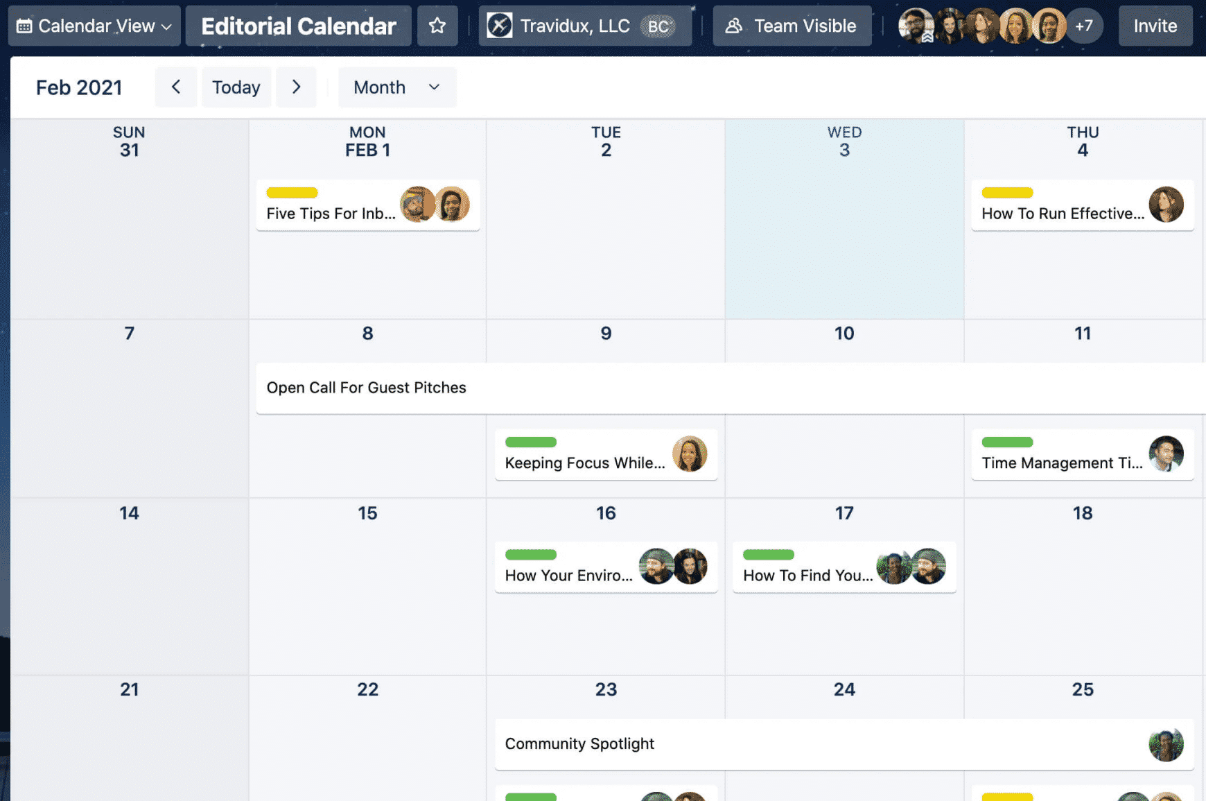 13 develop a content calendar and publish consistently