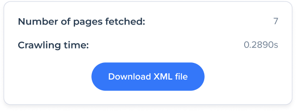 Google XML sitemap generator